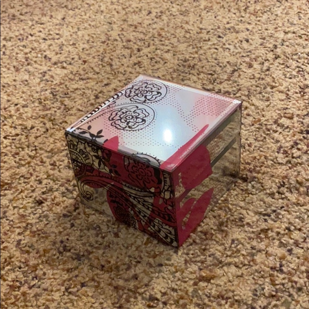 Decorative Mirror Black and Pink Box